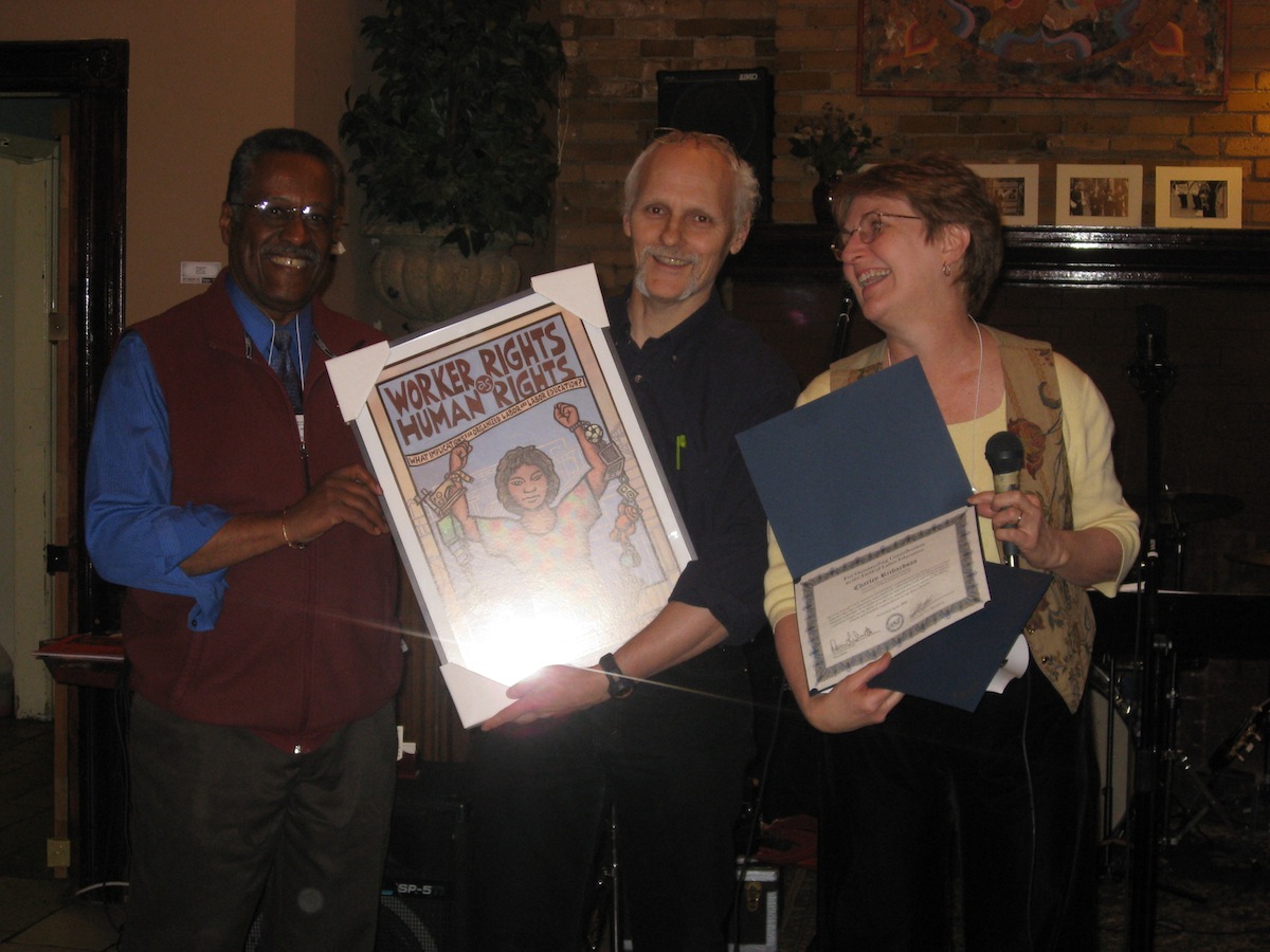 Dennis Serrette, Charley richardson & Sally Alvarez